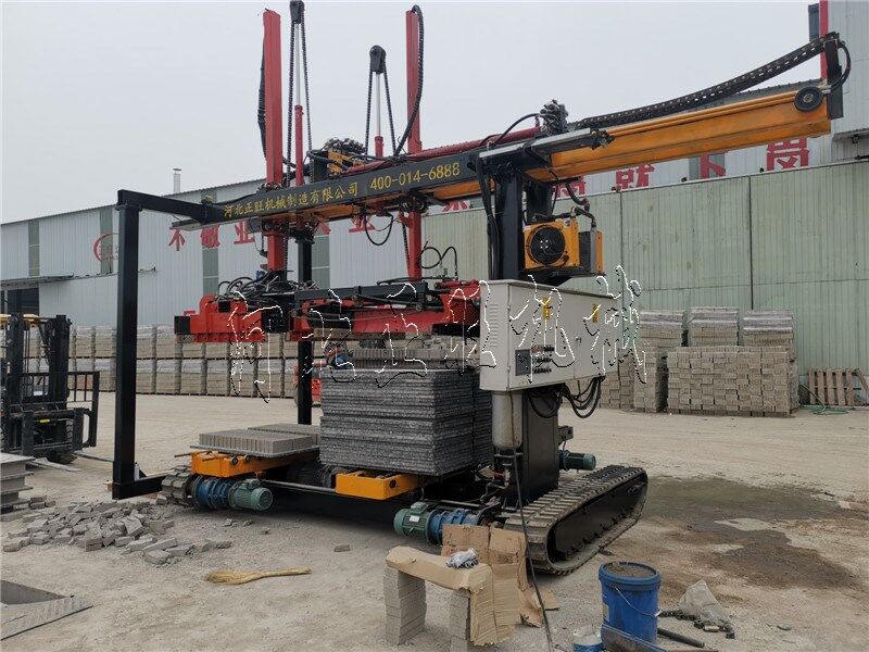 水泥磚全自動打包碼垛機(jī)